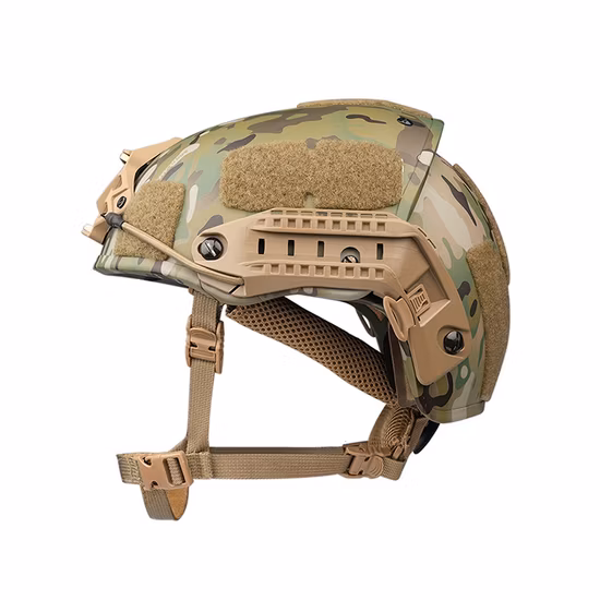 Nij Combat Fast Mich Anti Bullet Proof Helmet in Multicam Cp Color