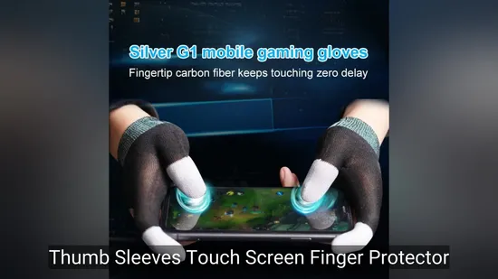 Thumb Sleeves Touch Screen Finger Protector Gaming Gloves
